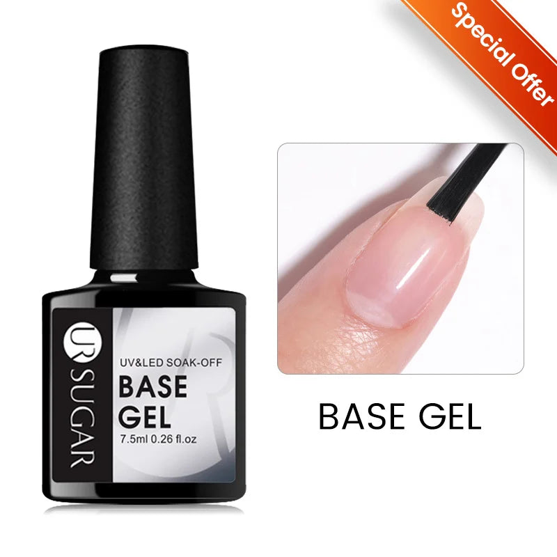 7ML Fiber Rubber Base Gel for Broken Nail Repaired Fiberglass