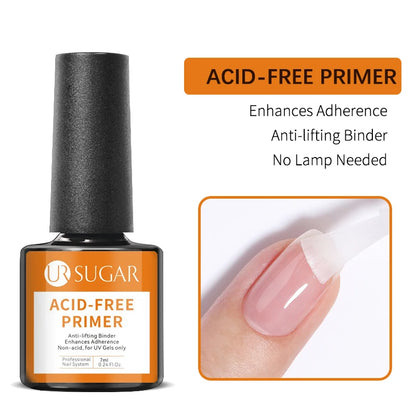 7ML Fiber Rubber Base Gel for Broken Nail Repaired Fiberglass