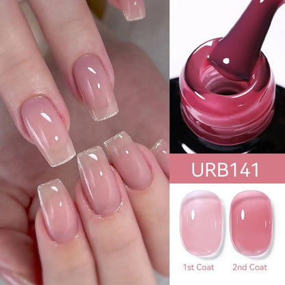 7ML Fiber Rubber Base Gel for Broken Nail Repaired Fiberglass