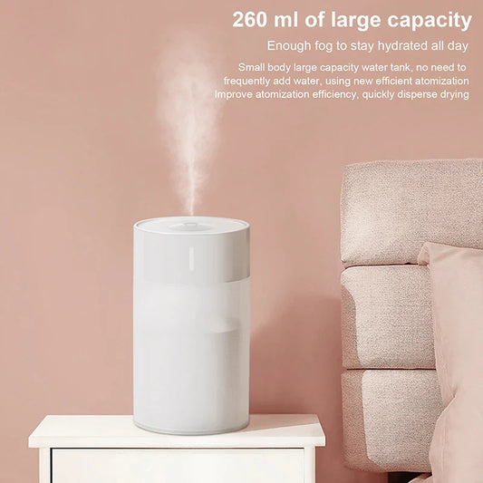 Mini Ultrasonic Air Humidifier Aromatherapy Diffuser 260ml