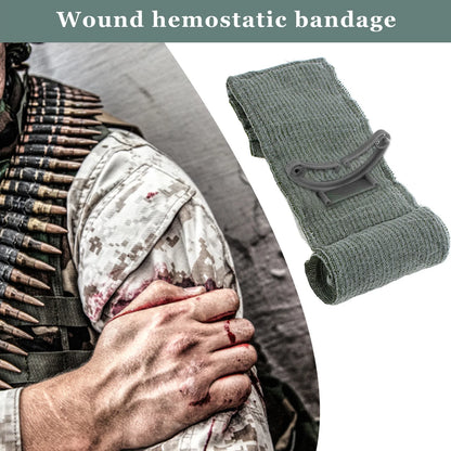 5/10PCS Israeli Bandage First Aid Trauma Hemostatic Bandage Kit Wound Traumatic Emergency Compression Bandages Medical Army Aid