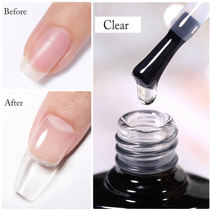 7ML Fiber Rubber Base Gel for Broken Nail Repaired Fiberglass