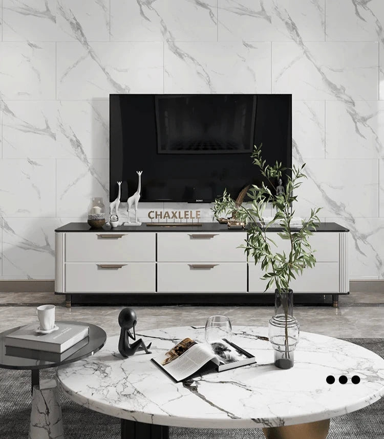 Self Adhesive Marble Wallpaper Waterproof Floor