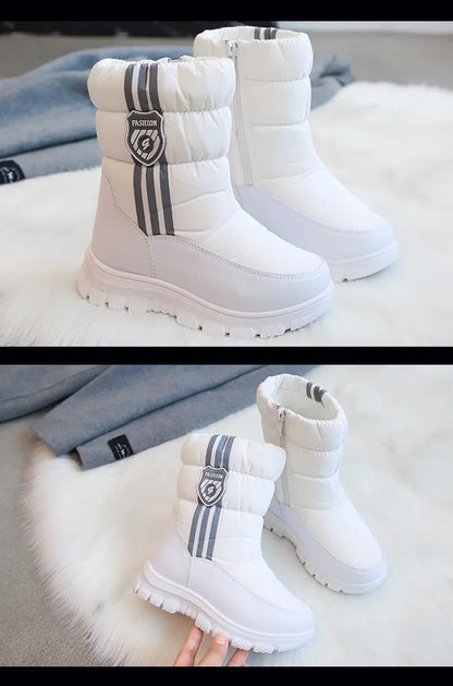 Kids Snow Boots Sneakers Winter