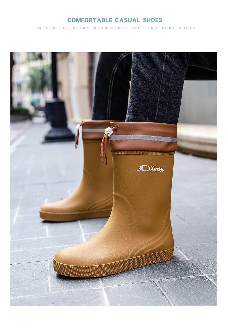 Fashionable and Versatile Rain Boots Rain Boot Waterproof