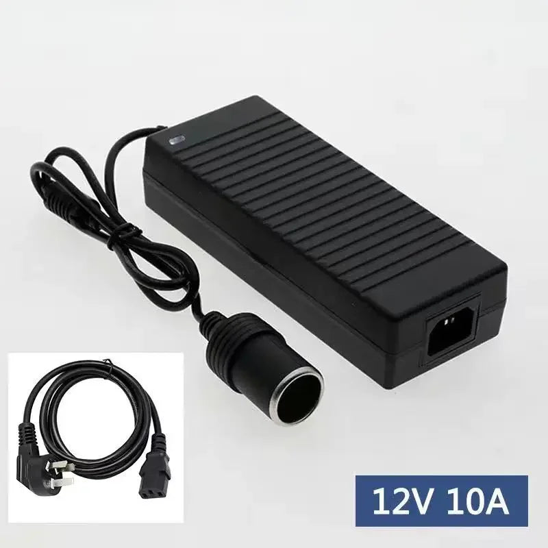 Car Power Adapter Converter Power Convert AC Adapter DC 110V/ 220V to 12V 15A Power Adapter Supply Lighter Car Accessories