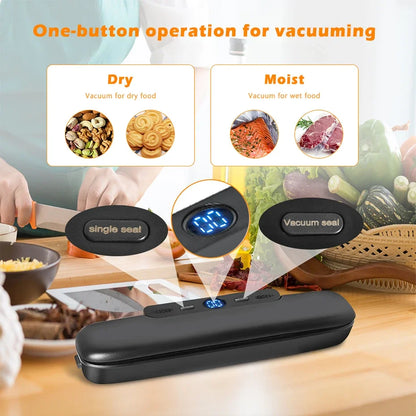 Vacuum Sealer Packaging Machine Food Vacuum Sealer Vacuum Food Sealing