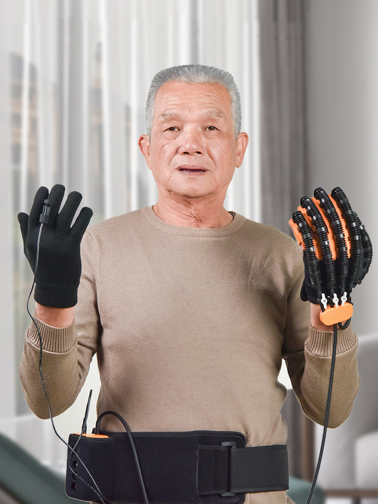 Rehabilitation Robot Glove Hand Device Finger Training Massage Gloves Stroke Hemiplegia Rehabilitation Hand Function Recovery