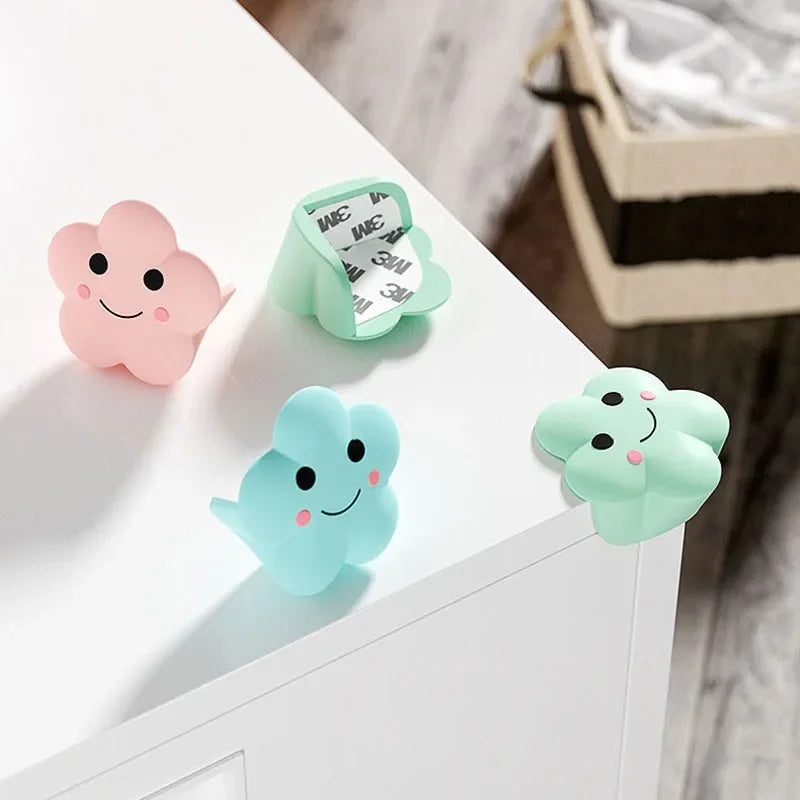 Cute Cartoon Clouds Silicone Anti-collision Table Corner Protector Protection From Children Safety for Baby Child Security