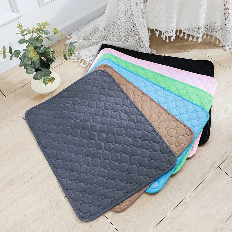 Dog Pee Pad Blanket Reusable Absorbent Diaper Washable Puppy Training Pad