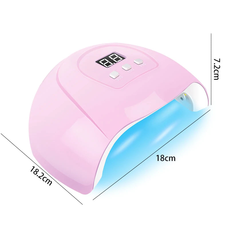 Gel Nail Polish Kit With UV Nail Lamp Electric