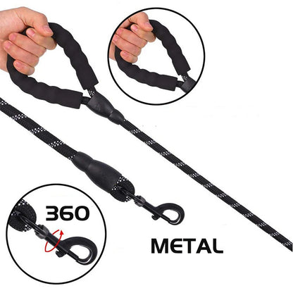 120/150/200/300CM Strong Leashes for Dogs Soft Handle Dog Leash Reinforced Leash for Small Medium Large Dogs