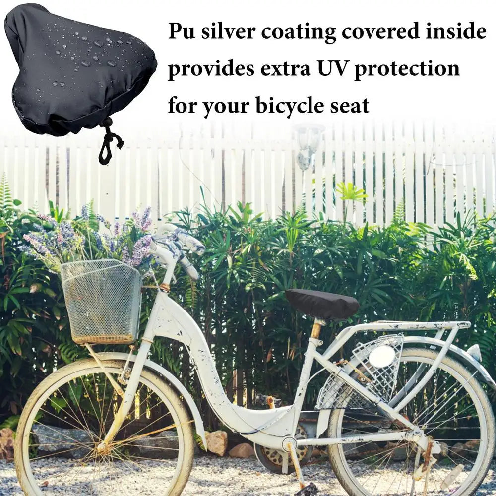 Bicycle Seat Rain Cover Cover Uv Protection for Mtb Bike