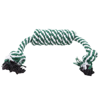 Pet Dog Puppy Cotton Chew Knot Toy Durable  Funny Tool Dog Chewing Toys