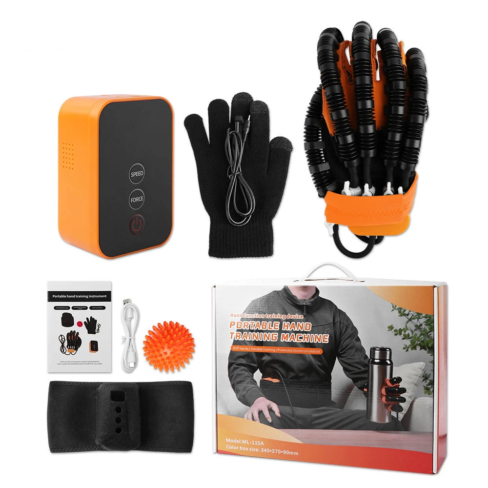 Rehabilitation Robot Glove Hand Device Finger Training Massage Gloves Stroke Hemiplegia Rehabilitation Hand Function Recovery