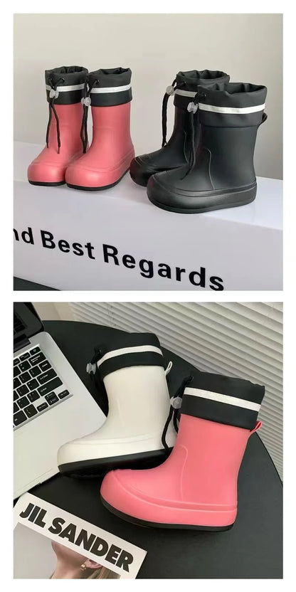 Children Rubber Boots Rain Boots Waterproof Botte De Pluie Enfants