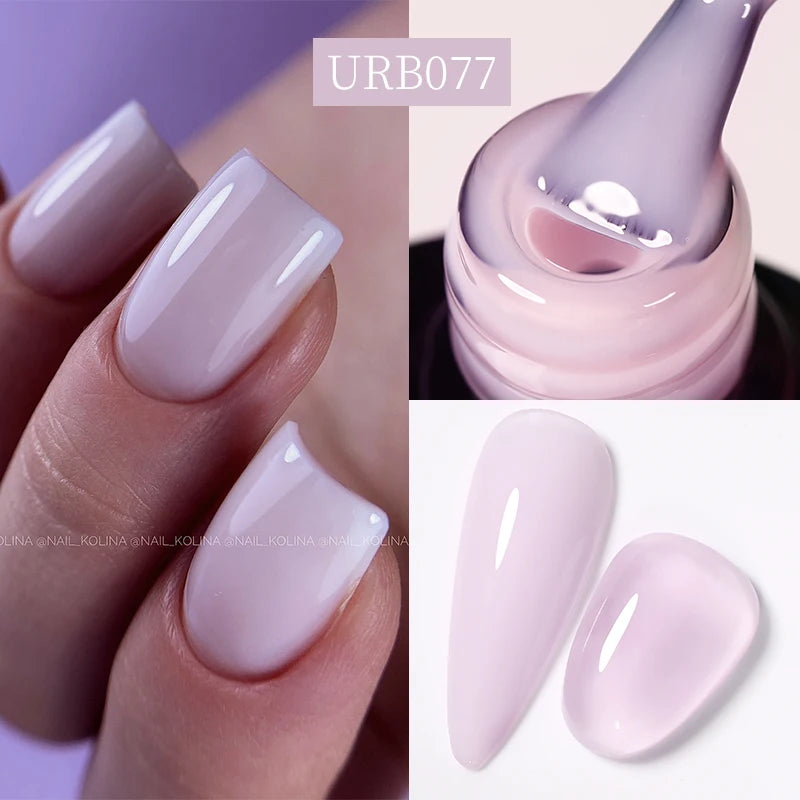 7ML Fiber Rubber Base Gel for Broken Nail Repaired Fiberglass