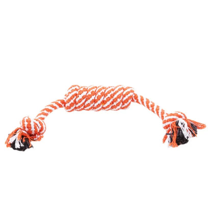 Pet Dog Puppy Cotton Chew Knot Toy Durable  Funny Tool Dog Chewing Toys