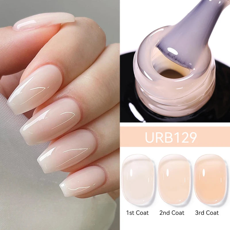 7ML Fiber Rubber Base Gel for Broken Nail Repaired Fiberglass