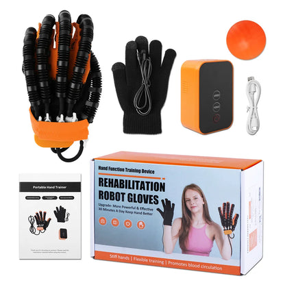 Rehabilitation Robot Glove Hand Device Finger Training Massage Gloves Stroke Hemiplegia Rehabilitation Hand Function Recovery