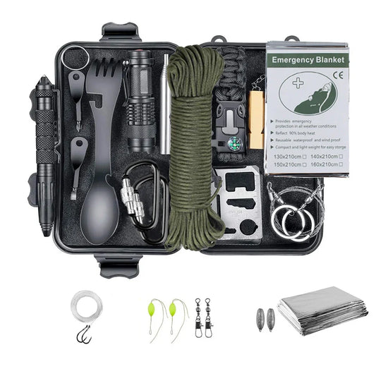 Professional Emergency Survival Tactical Defense Equipment First Aid SOS Wilderness Adventure