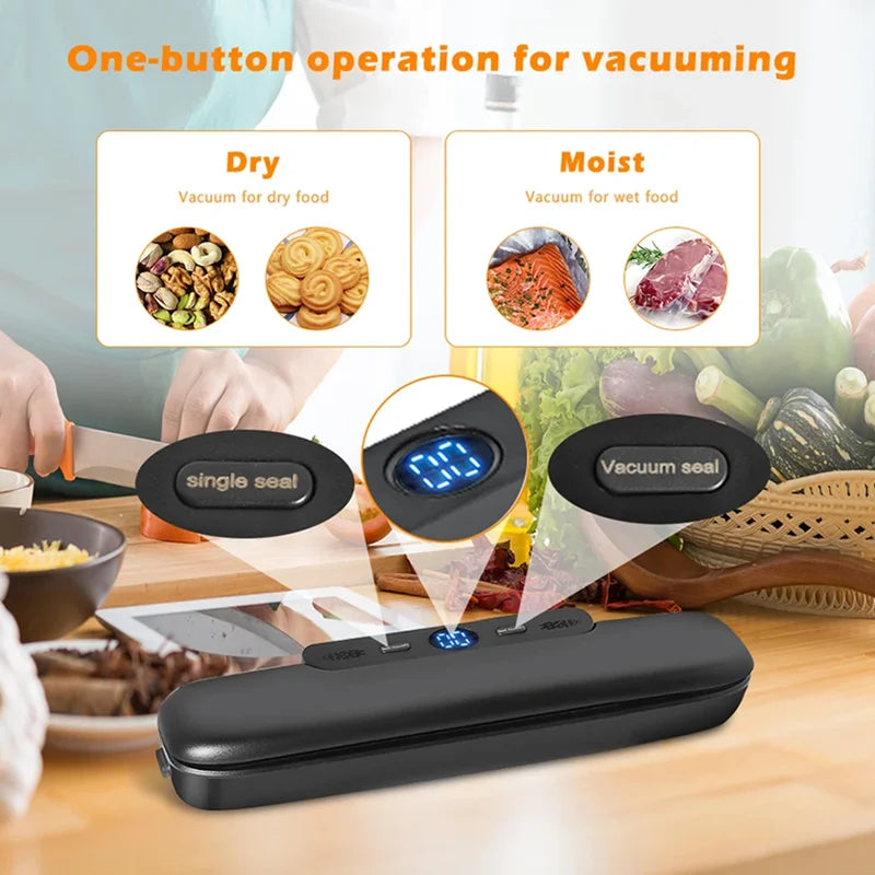 Vacuum Sealer Packaging Machine Food Vacuum Sealer Vacuum Food Sealing