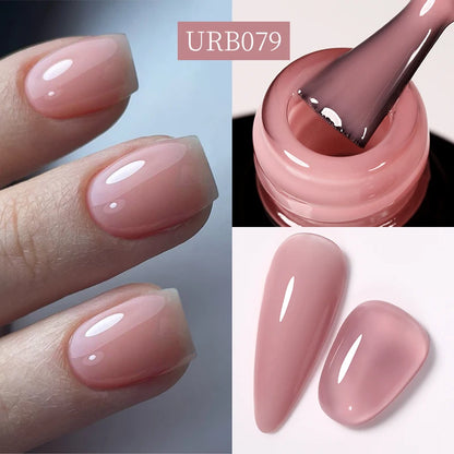 7ML Fiber Rubber Base Gel for Broken Nail Repaired Fiberglass