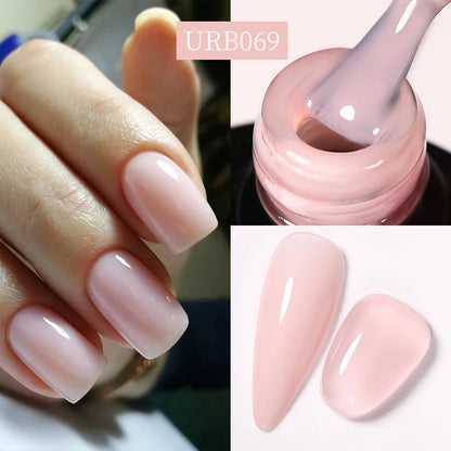 7ML Fiber Rubber Base Gel for Broken Nail Repaired Fiberglass