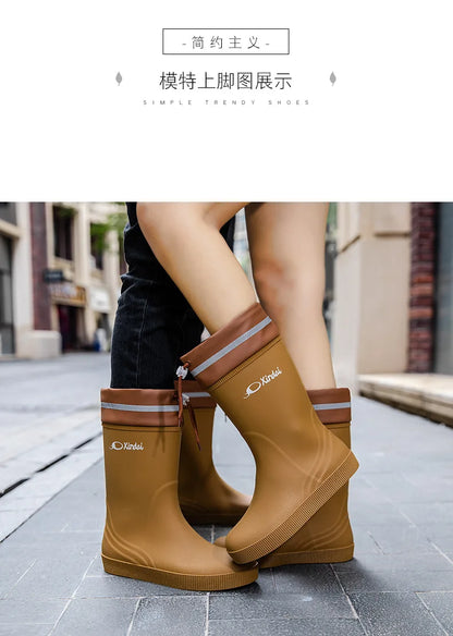 Fashionable and Versatile Rain Boots Rain Boot Waterproof