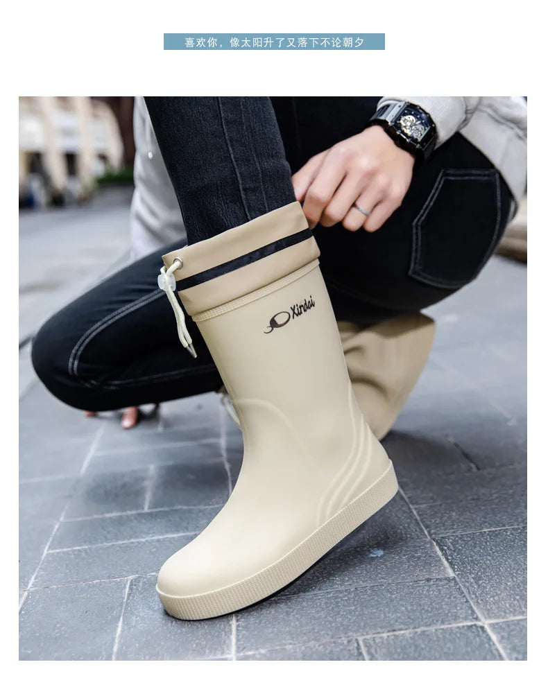 Fashionable and Versatile Rain Boots Rain Boot Waterproof