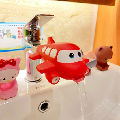 Airplane Shark Dolphin water tap Faucet Extender Saving silicone Faucet Extension Tool Help kid Washing hand kid toy