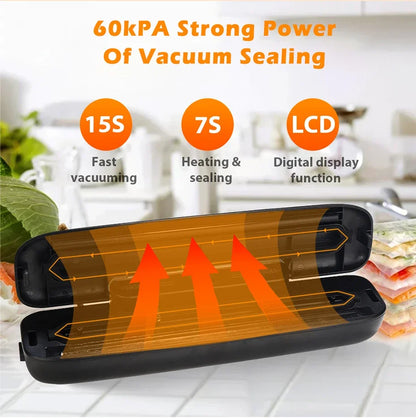 Vacuum Sealer Packaging Machine Food Vacuum Sealer Vacuum Food Sealing