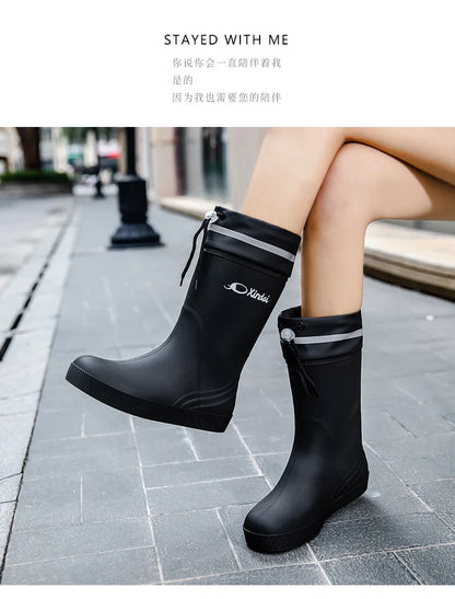 Fashionable and Versatile Rain Boots Rain Boot Waterproof