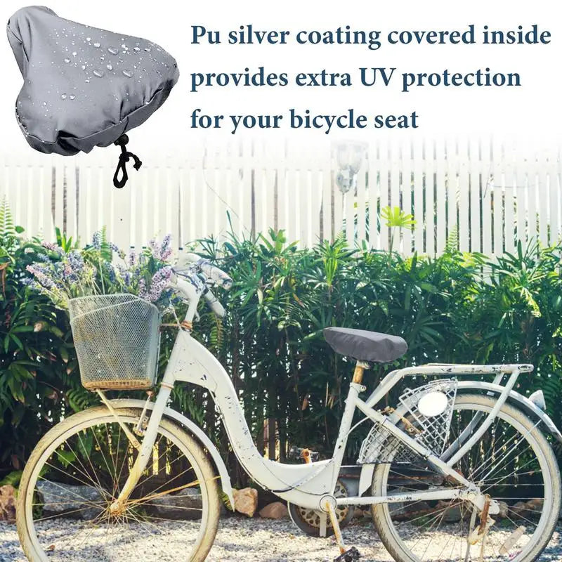 Bicycle Seat Rain Cover Cover Uv Protection for Mtb Bike