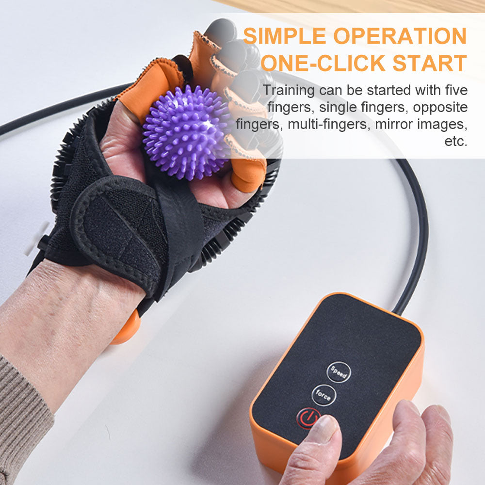 Rehabilitation Robot Glove Hand Device Finger Training Massage Gloves Stroke Hemiplegia Rehabilitation Hand Function Recovery