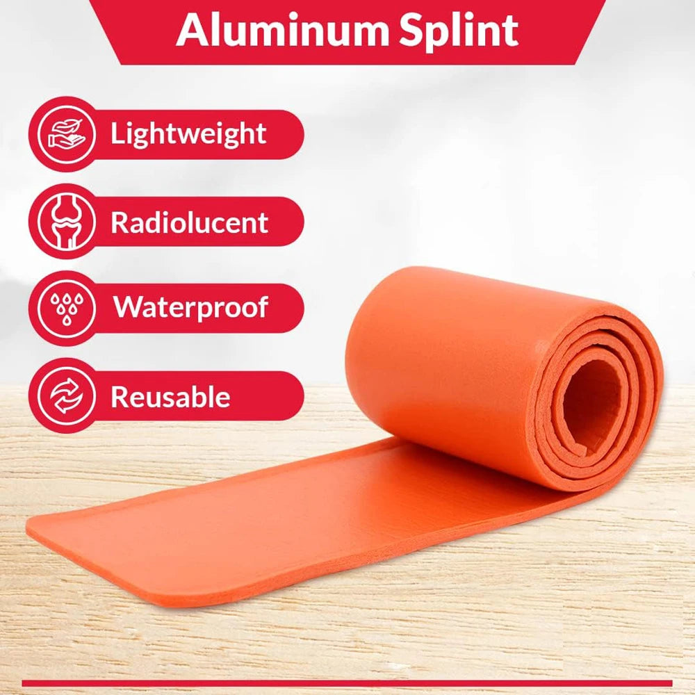 New First Aid Aluminum Splint Roll 11*46cm Medical Survival Polymer For Fixture Bone Emergency Medical Kit Outdoor Travel