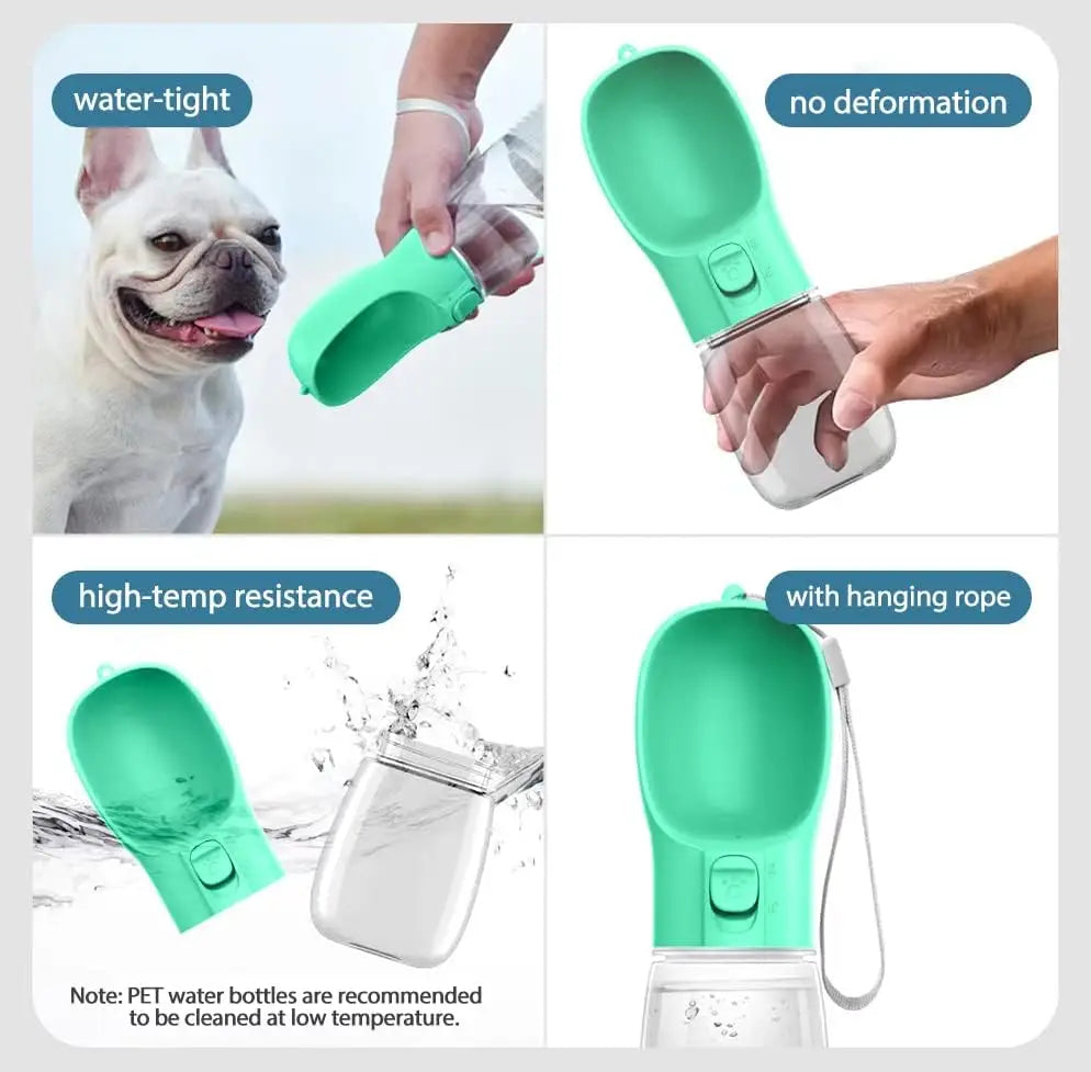 Portable Dog Water Bottle Dog Bowls For Small Large Dogs Cat Walking Drinking Bowls Puppy and Pets Supplies