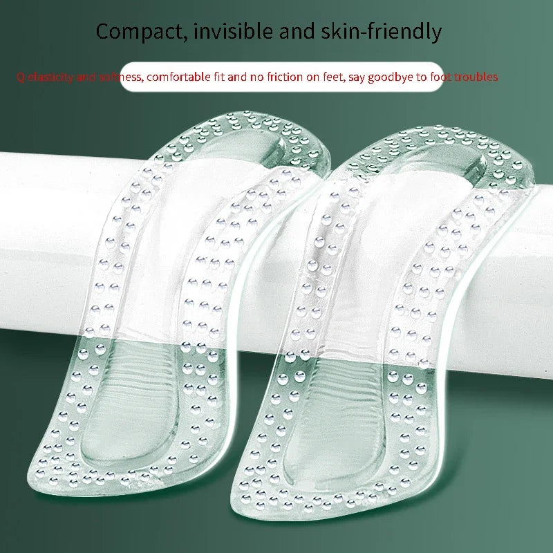 1Pair GEL Heel Protectors Adjustable Size Insoles