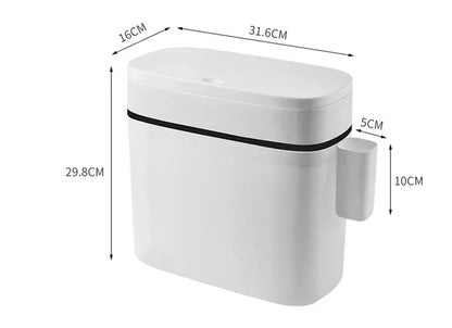 12L Storage Box Kitchen Garbage Bins Paper Basket